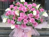 Gợi ý những mẫu hoa hồng phấn đẹp dành tặng người yêu vô cùng lãng mạn